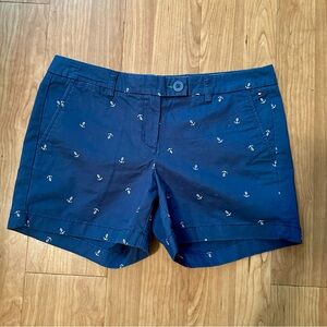 Tommy Hilfiger Indigo Anchor Print Shorts
